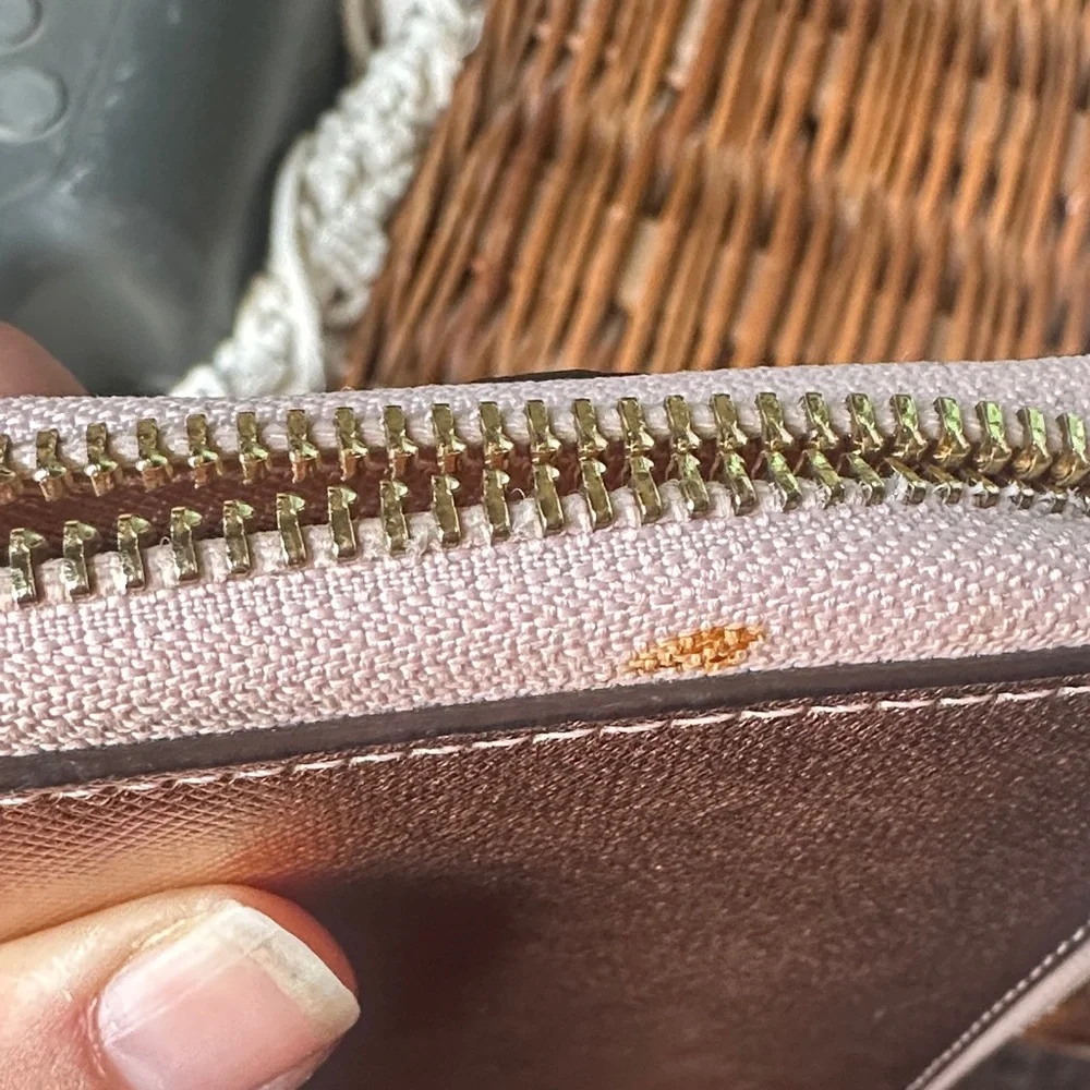 Kate Spade Metallic Pink Wallet